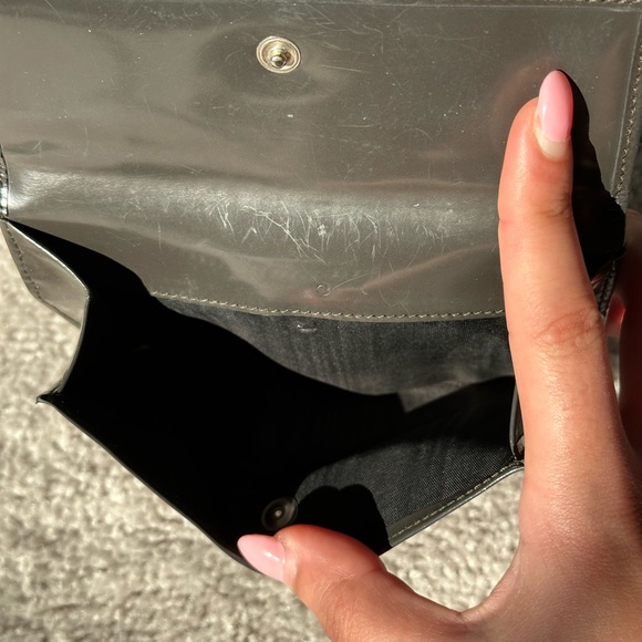 Prada Wallet - Spazzolato Portafoglio in Color Gray Smog with authenticity card - Picture 5 of 16